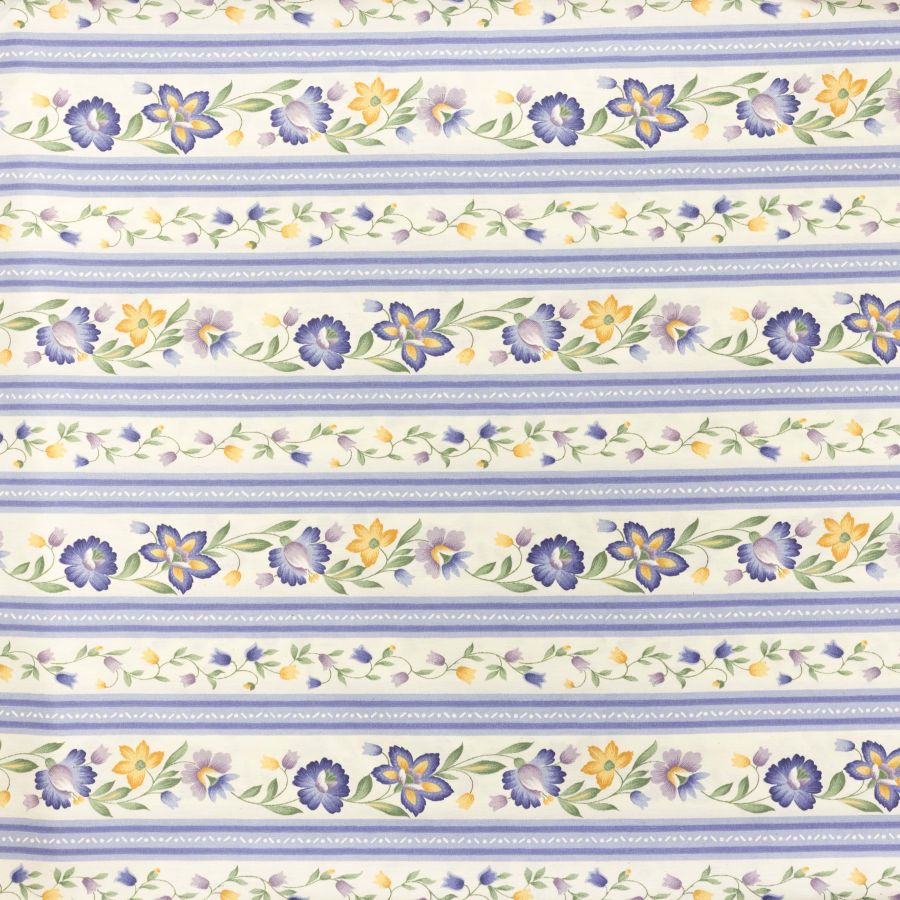 ΥΦΑΣΜA ΛΟΝΕΤΑ PRINTED (ΜΑΛΑΚΟ ΚΑΡΑΒΟΠΑΝΟ) ΜΟΤΙΒΟ ΡΙΓΕΣ ΜΕ ΜΩΒ & ΚΙΤΡΙΝΑ ΛΟΥΛΟΥΔΙΑ