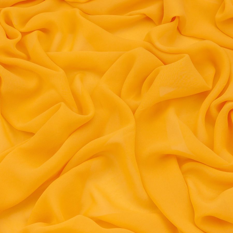 ΥΦΑΣΜΑ 100% ΜΕΤΑΞΩΤΗ ΜΟΥΣΕΛΙΝΑ ΚΙΤΡΙΝΟ ΚΡΟΚΙ