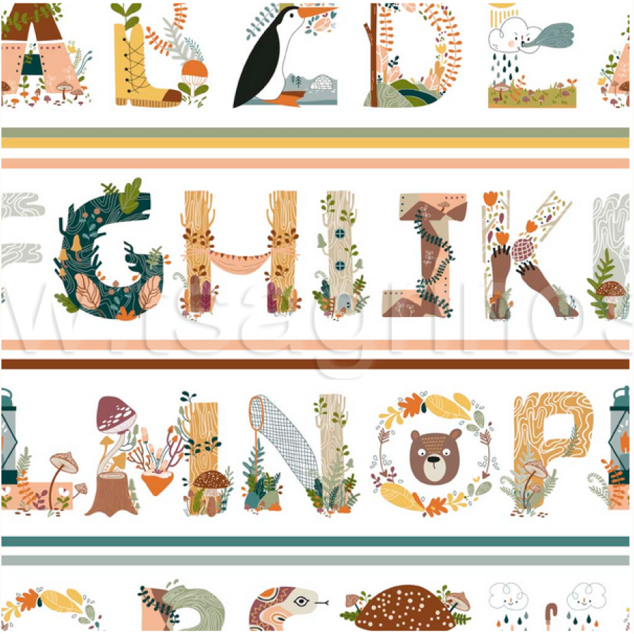 ΥΦΑΣΜΑ ΠΟΠΛΙΝΑ 100% ΒΑΜΒΑΚΙ DIGITAL PRINT - Ρετάλι 2.40μ.