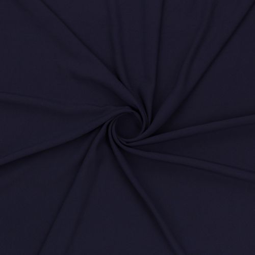ΥΦΑΣΜΑ ΚΡΕΠ ΕΛΑΦΡΩΣ ΕΛΑΣΤΙΚΟ ΒΑΡΥ ''STRAWBERRY'' - BLUE NAVY - Ρετάλι 0.80μ.