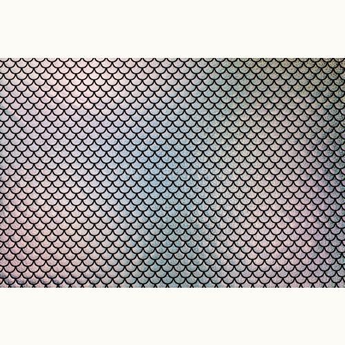 ΥΦΑΣΜΑ ΕΛΑΣΤΙΚO FOIL ΛΕΠΙ ''LYCRA FANTASIA'' (FISH SCALE SILVER)