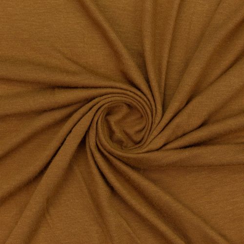 ΥΦΑΣΜΑ ΒΙΣΚΟΖ-ΖΕΡΣΕΙ (Sheer Viscose Jersey) ΚΑΦΕ ΑΝΟΙΧΤΟ - Ρετάλια 2.50μ. + 4μ.