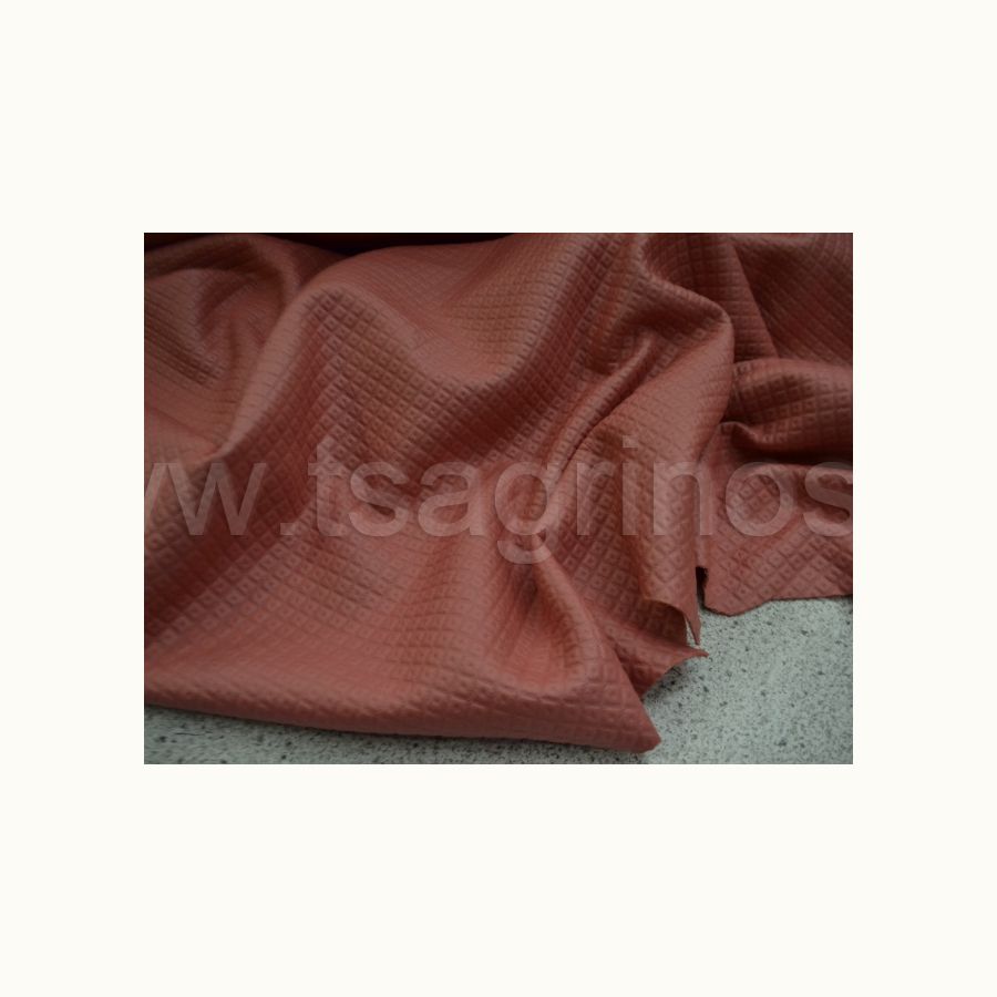 ΥΦΑΣΜΑ ΕΛΑΣΤΙΚΟ (βαρυ-υφανση αναγλυφο 'τετραγωνακι')-με εξτρα επενδυση