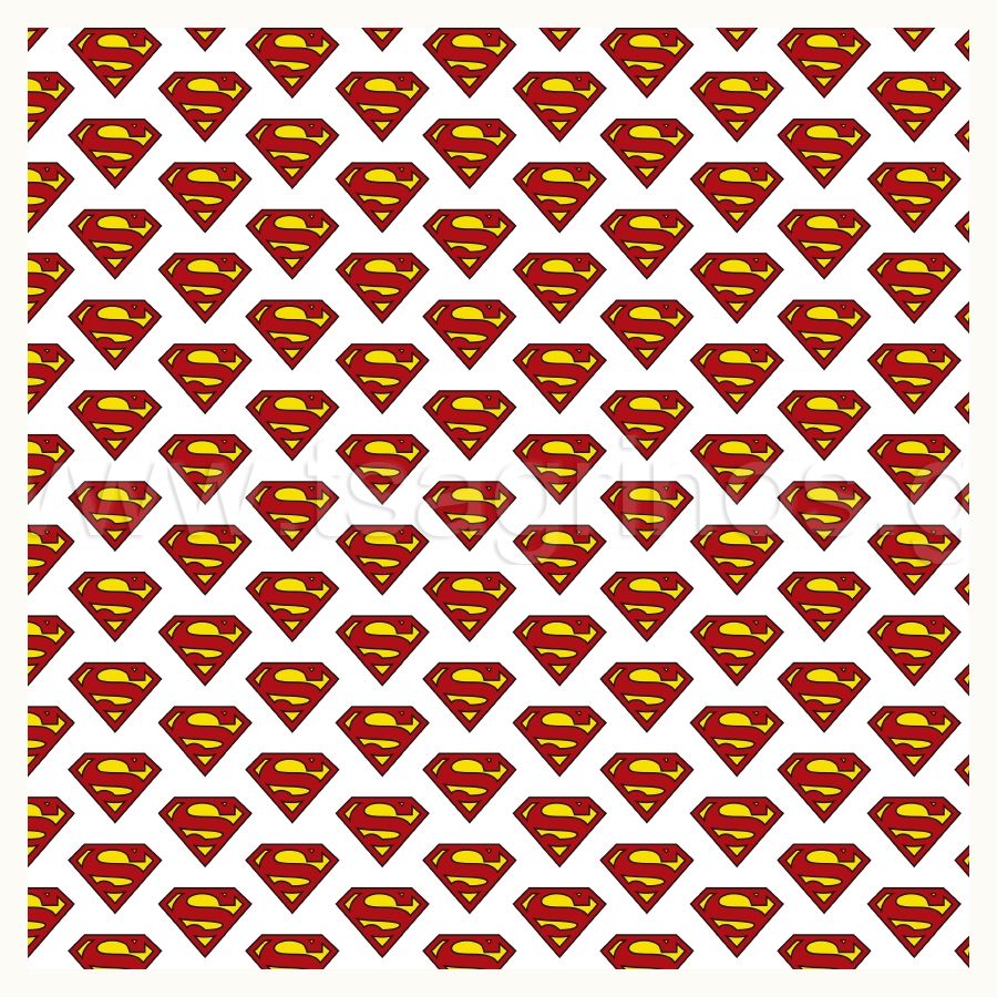 ΥΦΑΣΜΑ ΠΟΠΛΙΝΑ 100% ΒΑΜΒΑΚI (DISNEY LICENSED) SUPERMAN