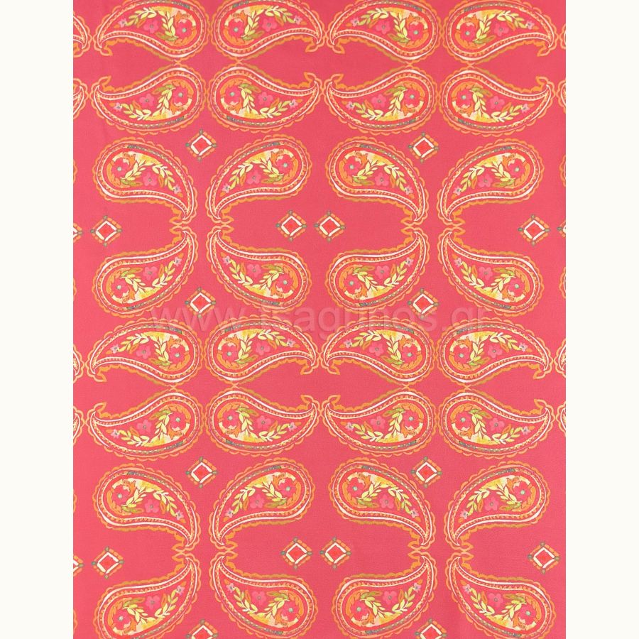 ΥΦΑΣΜΑ ΣΑΤΕΝ SILK TOUCH (ΜΕΤΑΞΩΤΗΣ ΥΦΗΣ) ΣΧΕΔΙΟ ΛΑΧΟΥΡΙ ΡΟΖ ΚΟΡΑΛΙ