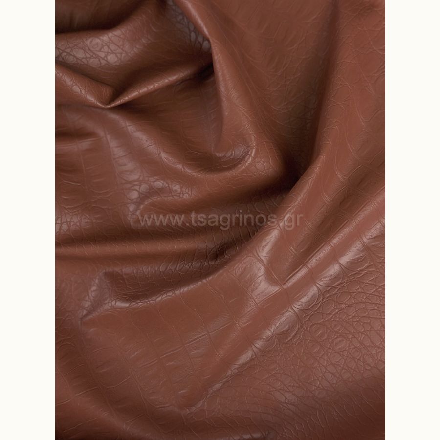 ΥΦΑΣΜΑ ΔΕΡΜΑΤΙΝΗ ΕΛΑΣΤΙΚΗ ΑΝΑΓΛΥΦΟ ΣΧΕΔΙΟ ΚΡΟΚΟ (ΚΑΦΕ ΤΑΜΠΑ)