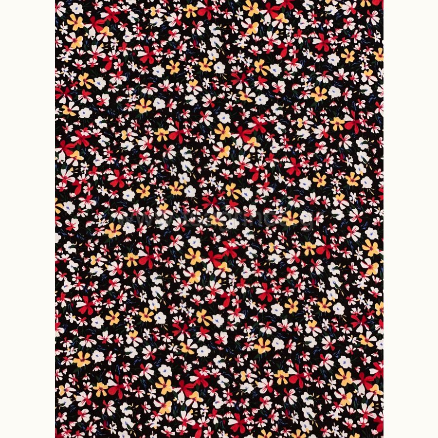 ΥΦΑΣΜΑ 100% ΒΙΣΚΟΖ - ΜΑΥΡΗ ΒΑΣΗ ΜΕ ΜΙΚΡΟ ΑΚΑΝΟΝΙΣΤΟ ΦΛΟΡΑΛ