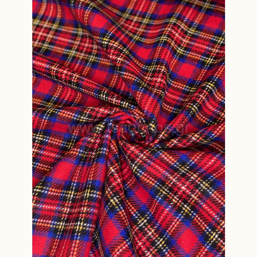 ΥΦΑΣΜΑ ΚΑΡΟ ΣΚΩΤΙΑΣ ΜΕ ΜΑΛΛΙ (TARTAN)