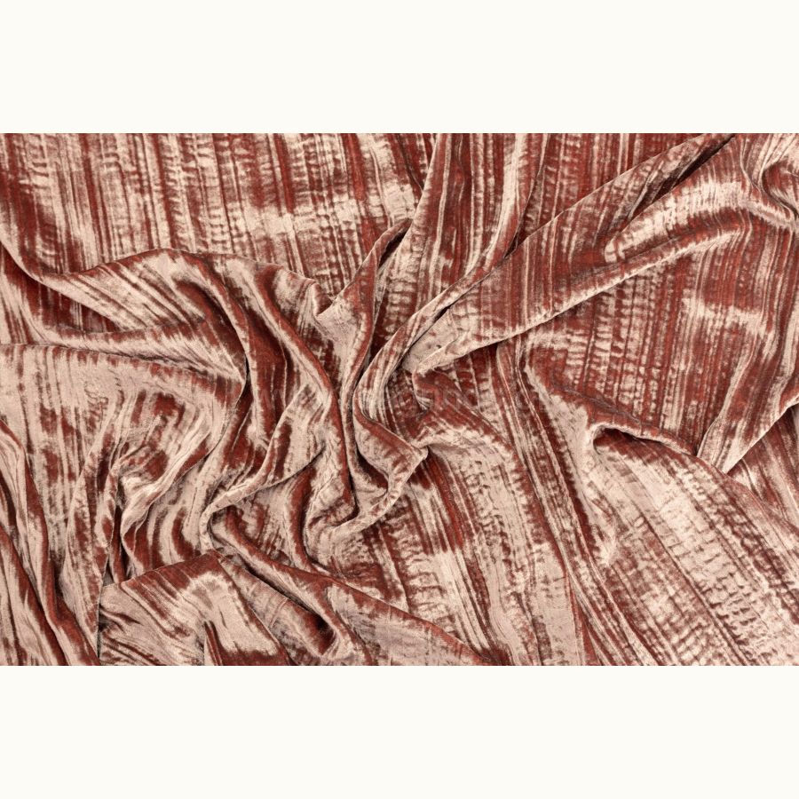 ΥΦΑΣΜΑ ΒΕΛΟΥΔΟ ΓΚΟΦΡΕ ''SILK TOUCH CHIFFON RAYON'' ΣΑΠΙΟ ΜΗΛΟ