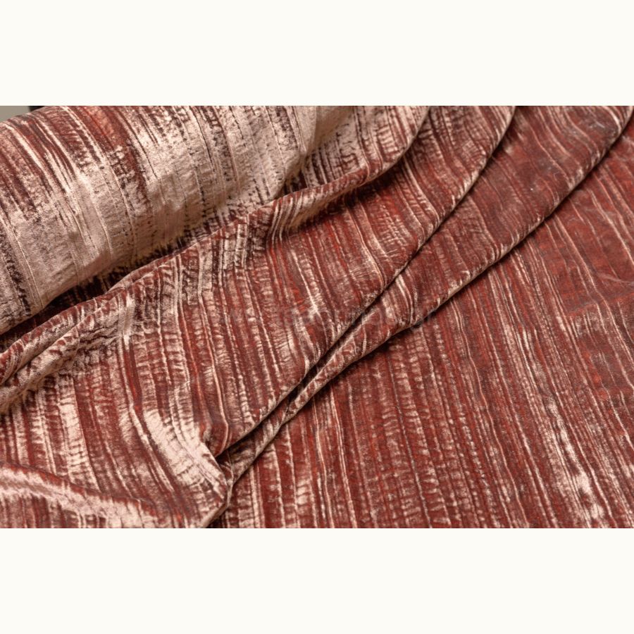 ΥΦΑΣΜΑ ΒΕΛΟΥΔΟ ΓΚΟΦΡΕ ''SILK TOUCH CHIFFON RAYON'' ΣΑΠΙΟ ΜΗΛΟ