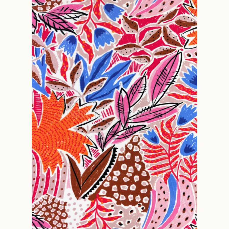 ΥΦΑΣΜΑ 100% ΒΙΣΚΟΖ (TROPICAL DUSTY PINK)