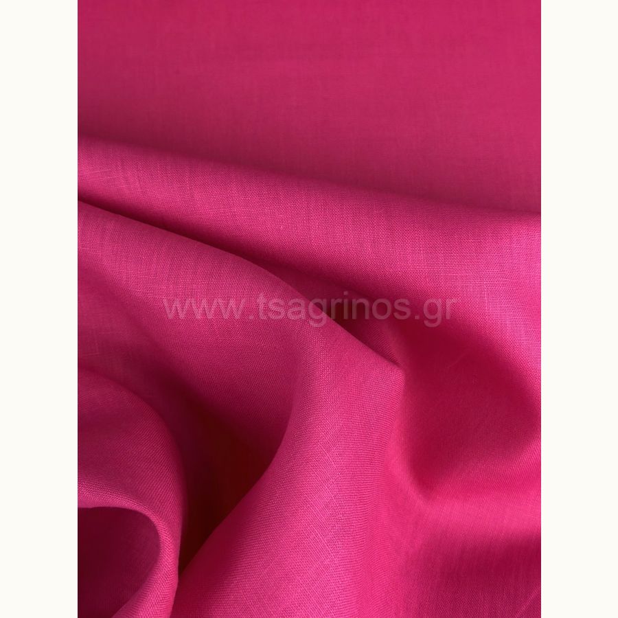 ΥΦΑΣΜΑ 100% ΛΙΝΟ (ΦΟΥΞΙΑ ΕΝΤΟΝΟ)