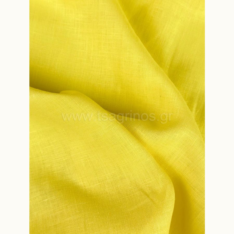 ΥΦΑΣΜΑ 100% ΛΙΝΟ (ΚΙΤΡΙΝΟ ΛΕΜΟΝΙ)