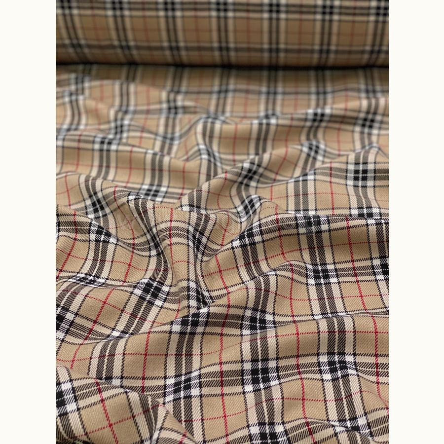 ΥΦΑΣΜΑ ΚΑΡΟ ΣΚΩΤΙΑΣ ΤΥΠΟΥ ''BURBERRY''