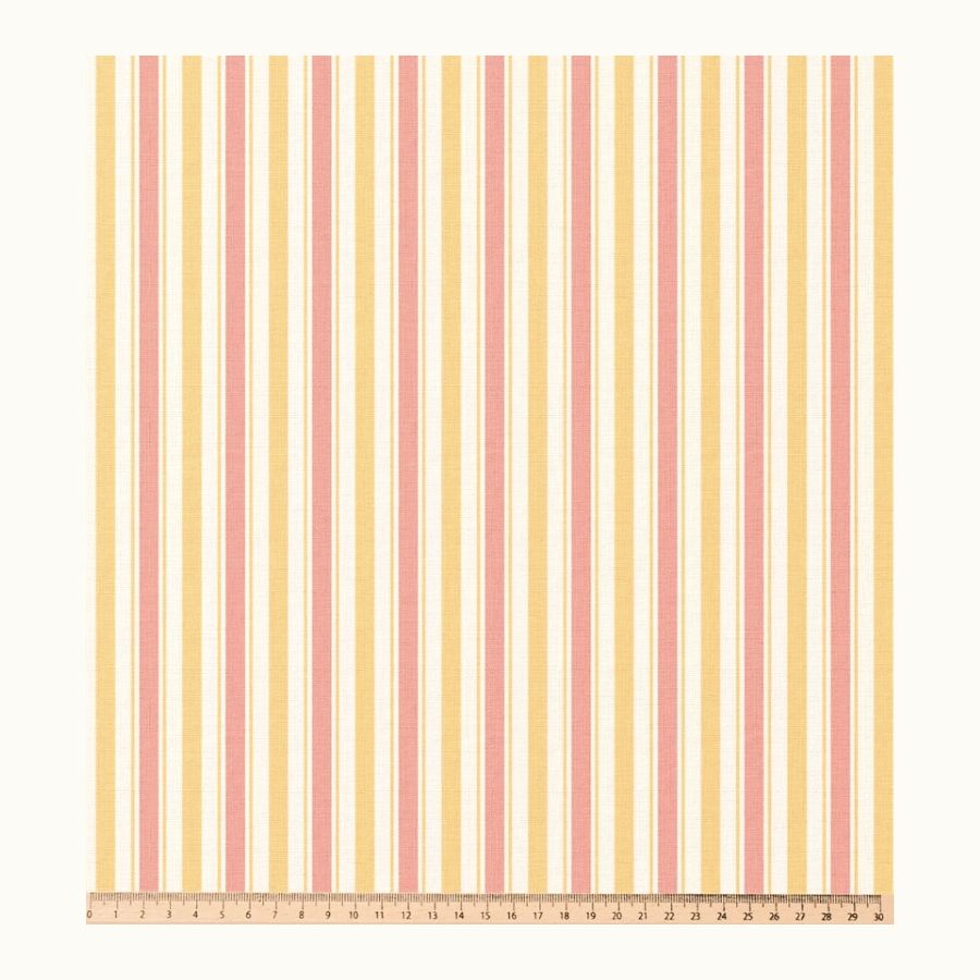 ΥΦΑΣΜΑ ΠΟΠΛΙΝΑ 100% ΒΑΜΒΑΚΙ - ΡΙΓΕ ΕΚΡΟΥ / ΚΙΤΡΙΝΟ / ΡΟΖ