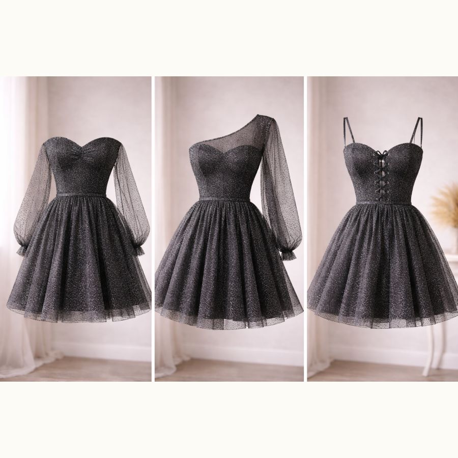 ΥΦΑΣΜΑ ΤΟΥΛΙ ΡΟΥΧΙΣΜΟΥ ME GLITTER - ΜΑΥΡΟ