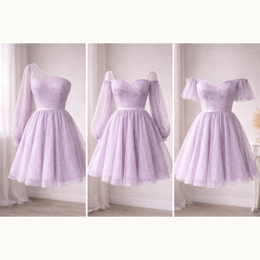 ΥΦΑΣΜΑ ΤΟΥΛΙ ΡΟΥΧΙΣΜΟΥ ME GLITTER - ΜΩΒ ΛΙΛΑ