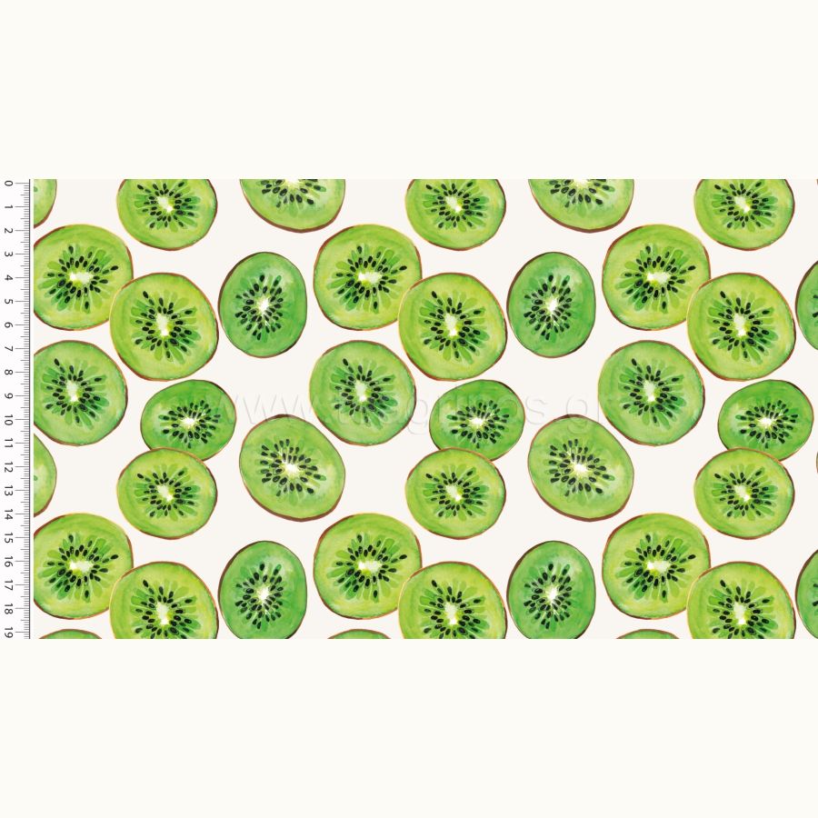 ΥΦΑΣΜΑ ΖΕΡΣΕΪ ΒΑΜΒΑΚΟΛΥΚΡΑ-ORGANIC DIGITAL PRINT (ECRU KIWI)