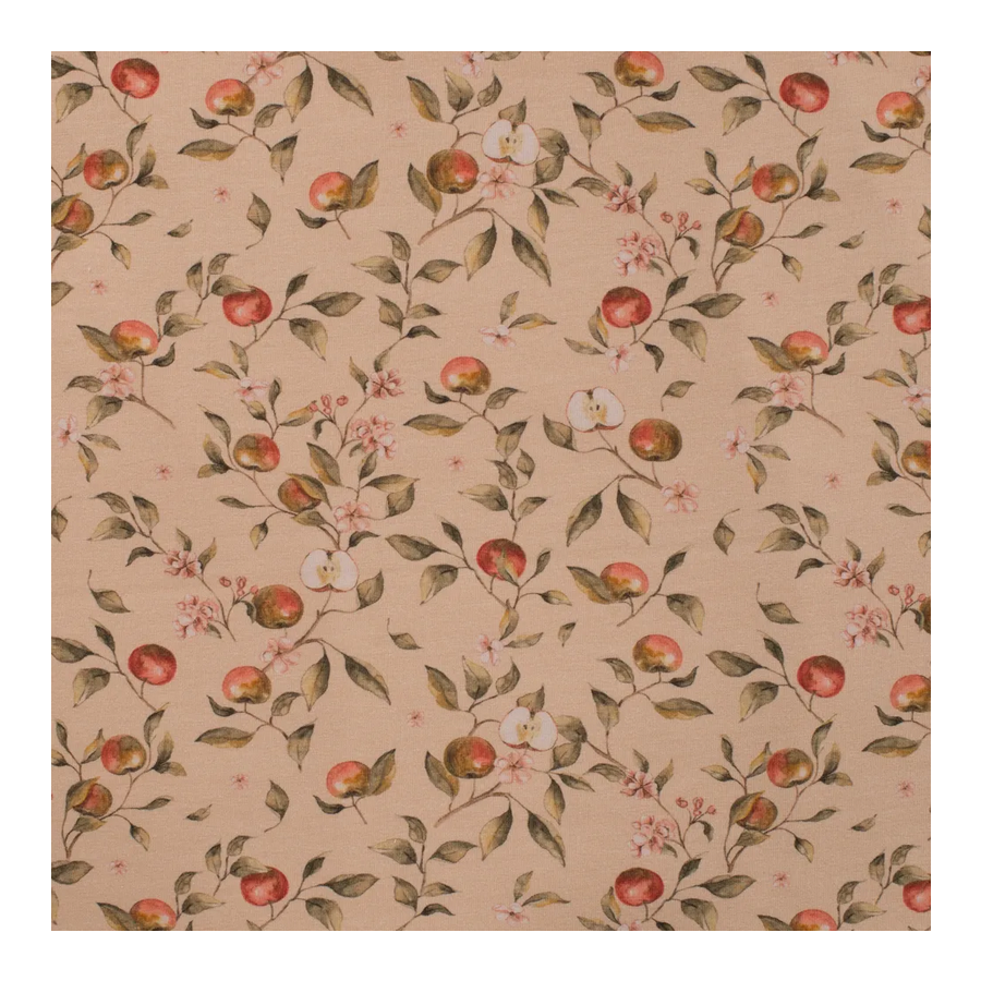 ΥΦΑΣΜΑ ΖΕΡΣΕΪ ΒΑΜΒΑΚΟΛΥΚΡΑ-ORGANIC DIGITAL PRINT (ΜΗΛΙΑ - ΜΠΕΖ)