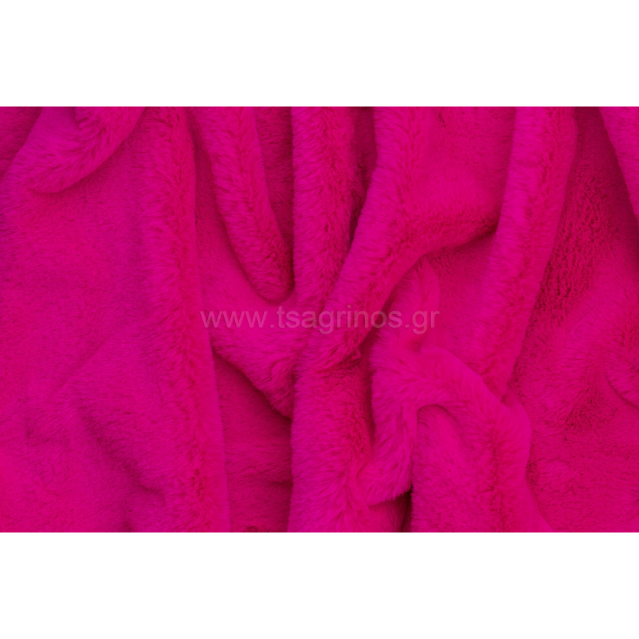 ΥΦΑΣΜΑ ΓΟΥΝΑΚΙ ΟΙΚΟΛΟΓΙΚΟ SUPER SOFT ''RABBIT'' (ΦΟΥΞΙΑ)