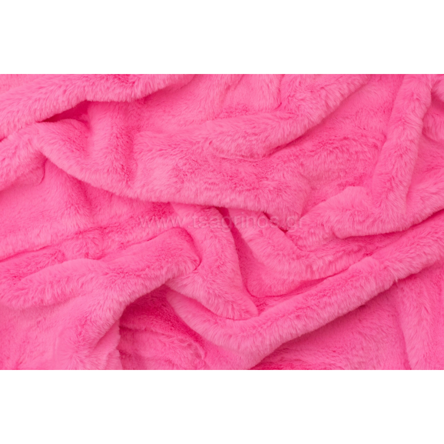 ΥΦΑΣΜΑ ΓΟΥΝΑΚΙ ΟΙΚΟΛΟΓΙΚΟ SUPER SOFT ''RABBIT'' (ΡΟΖ)