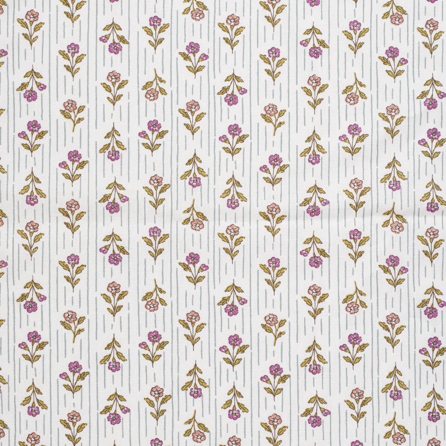 ΥΦΑΣΜΑ ΠΟΠΛΙΝΑ 100% ΒΑΜΒΑΚI - ΑΝΘΑΚΙΑ ΤΗΣ ΑΝΟΙΞΗΣ ΕΚΡΟΥ ΒΑΣΗ 