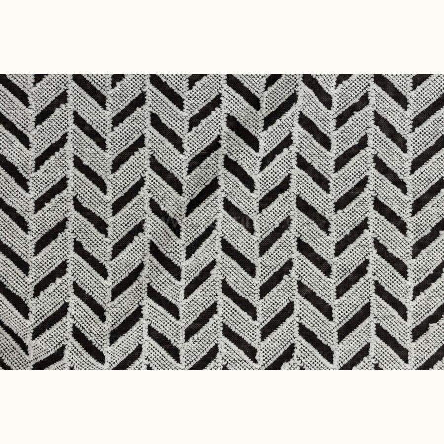 ΥΦΑΣΜΑ ΠΛΕΚΤΟ ΒΑΡΥ ΖΑΚΑΡ (ΔΙΠΛΟ ΔΙΑΓΩΝΑΛ ΑΣΠΡΟΜΑΥΡΟ)