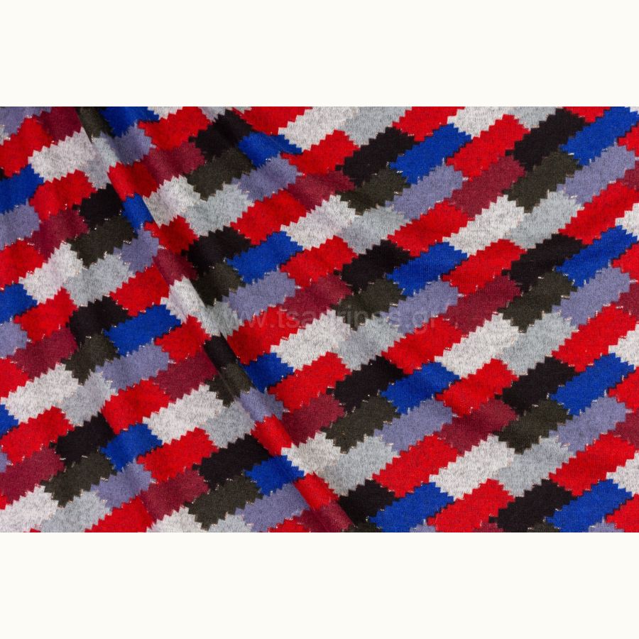 ΥΦΑΣΜΑ ΠΛΕΚΤΟ ΜΕ ΛΟΥΡΕΞ SOFT TOUCH (ΔΙΑΓΩΝΑΛ ΚΟΥΤΑΚΙΑ)