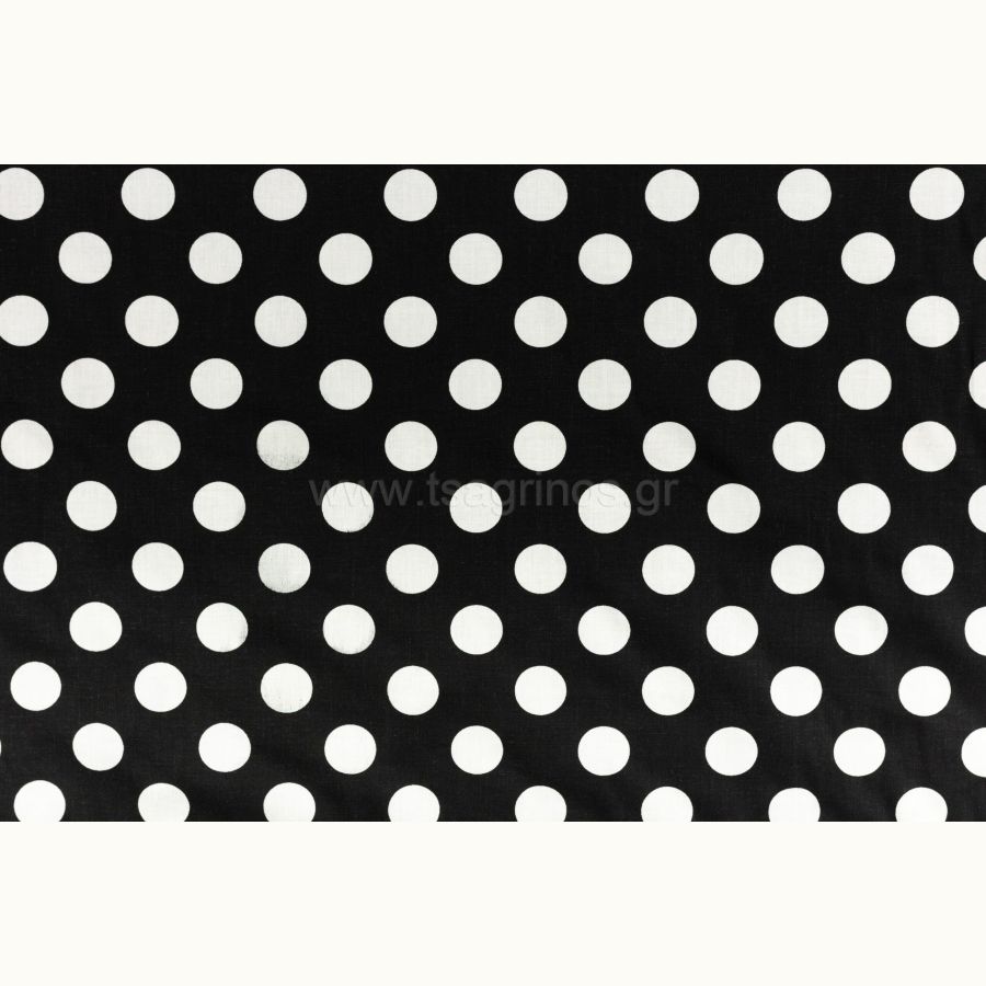 ΥΦΑΣΜΑ ΠΟΠΛΙΝΑ 100% ΒΑΜΒΑΚΙ ΣΧΕΔΙΟ ΠΟΥΑ ΜΕΓΑΛΟ (ΜΑΥΡΟ-ΑΣΠΡΟ)