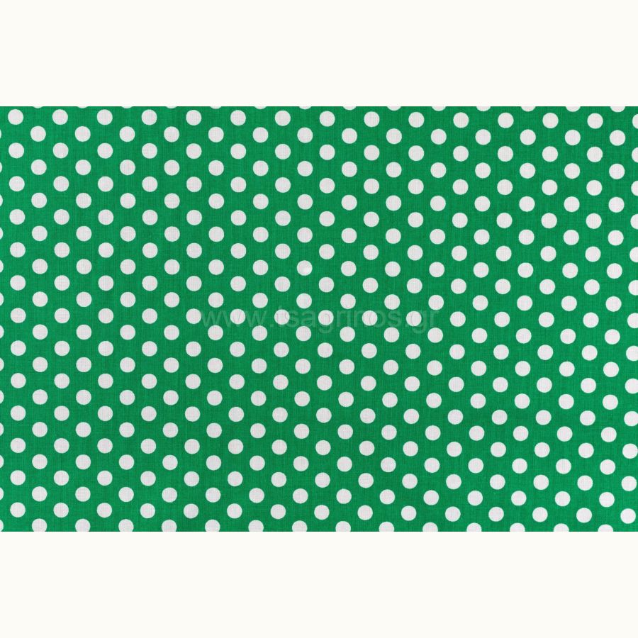 ΥΦΑΣΜΑ ΠΟΠΛΙΝΑ 100% ΒΑΜΒΑΚΙ ΣΧΕΔΙΟ ΠΟΥΑ ΜΕΣΑΙΟ (ΠΡΑΣΙΝΟ-ΑΣΠΡΟ)