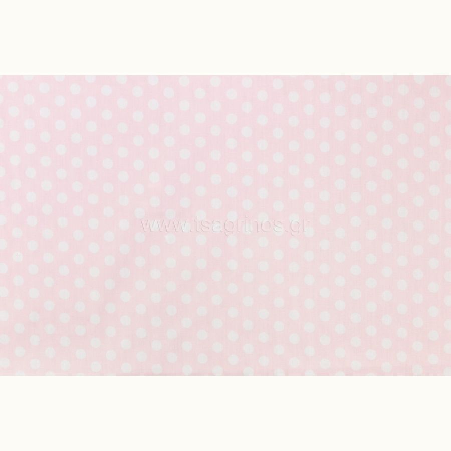 ΥΦΑΣΜΑ ΠΟΠΛΙΝΑ 100% ΒΑΜΒΑΚΙ ΣΧΕΔΙΟ ΠΟΥΑ ΜΕΣΑΙΟ (ΡΟΖ ΠΑΣΤΕΛ-ΑΣΠΡΟ)