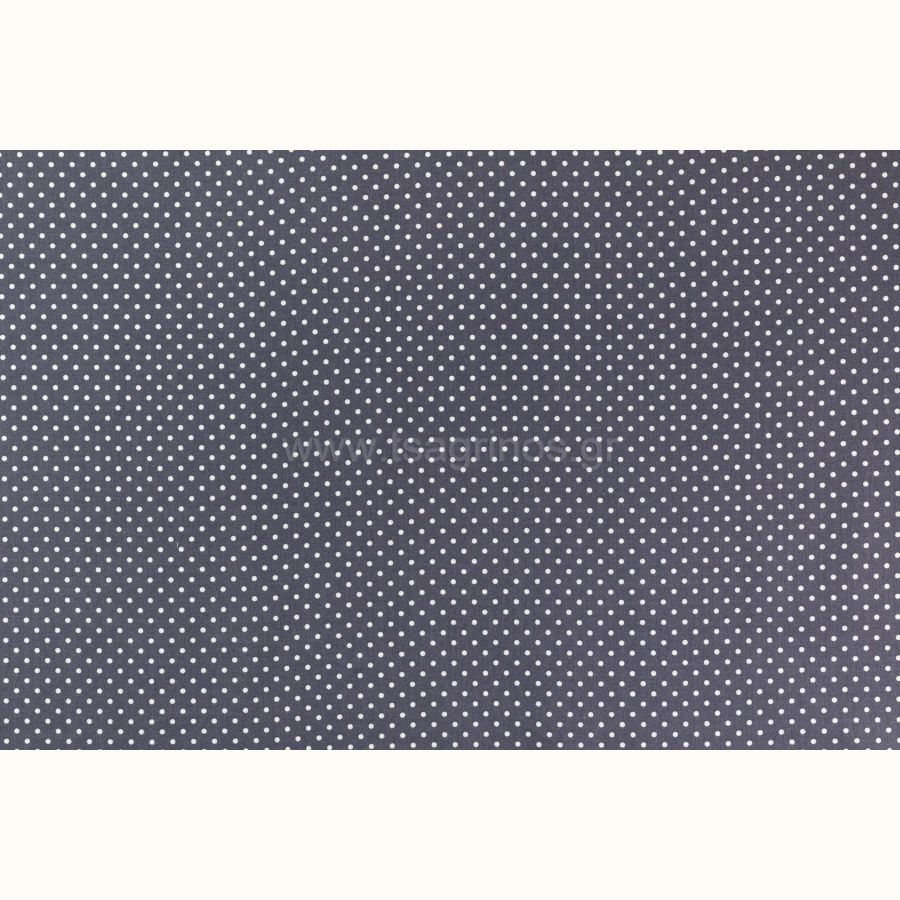 ΥΦΑΣΜΑ ΠΟΠΛΙΝΑ 100% ΒΑΜΒΑΚΙ ΣΧΕΔΙΟ ΠΟΥΑ ΜΙΚΡΟ (ΓΚΡΙ - ΑΣΠΡΟ)