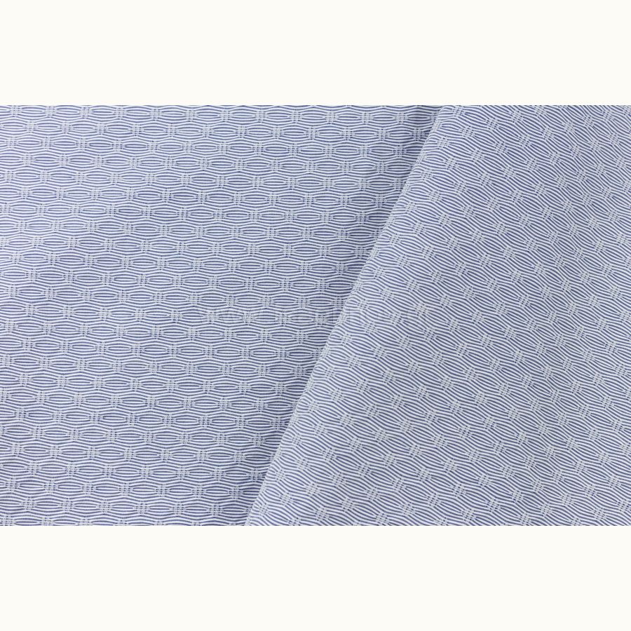 ΥΦΑΣΜΑ ΠΟΠΛΙΝΑ ΜΕ ΑΝΑΓΛΥΦΟ ΣΧΕΔΙΟ ΓΚΟΦΡΕ ΜΕ ΚΕΝΤΗΜΑ (ΜΠΛΕ-ΑΣΠΡΟ)