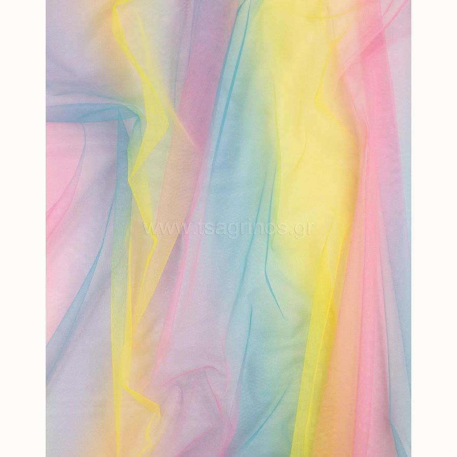 ΥΦΑΣΜΑ ΤΟΥΛΙ ΜΑΛΑΚΟ (RAINBOW) - Ρετάλια 2.70μ. + 4.30μ.