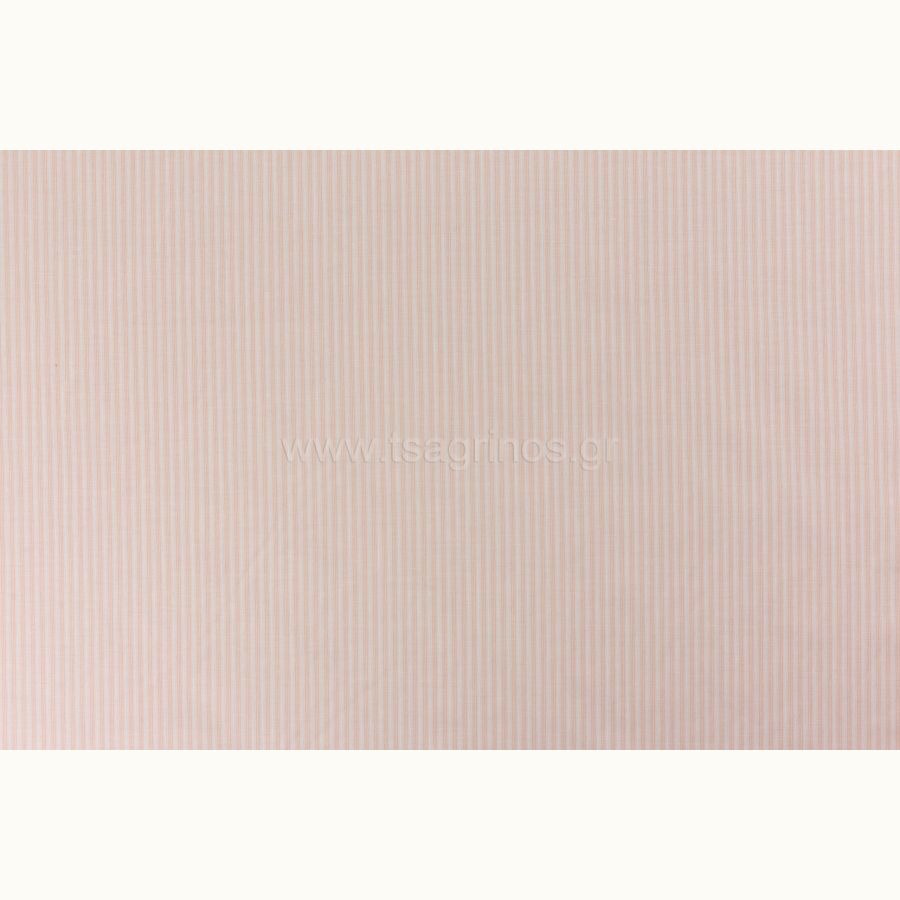 ΥΦΑΣΜΑ ΠΟΠΛΙΝΑ 100% ΒΑΜΒΑΚΙ (ΣΧΕΔΙΟ ΡΙΓΕ ΡΟΖ ΣΟΜΟΝ-ΑΣΠΡΟ)