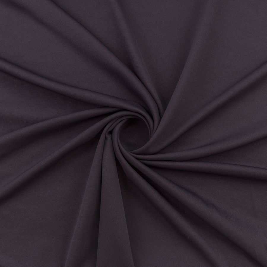 ΥΦΑΣΜΑ ΤΥΠΟΥ SCUBA CREPE ΔΙΠΛΗΣ ΟΨΗΣ – ΕΛΑΣΤΙΚΟ & ΣΤΑΘΕΡΟ, ΓΚΡΙ ΣΚΟΥΡΟ ΘΕΡΜΟ