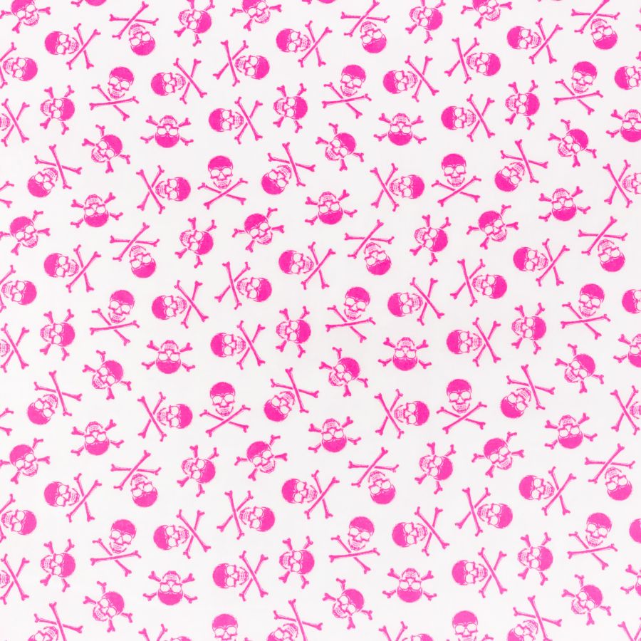 ΥΦΑΣΜΑ ΠΟΠΛΙΝΑ 100% ΒΑΜΒΑΚΙ - ΝΕΚΡΟΚΕΦΑΛΕΣ ΡΟΖ 