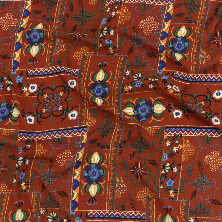 ΥΦΑΣΜΑ ΚΡΕΠ ΜΑΛΑΚΟ & ΕΛΑΦΡΥ ΕΜΠΡΙΜΕ ΕΘΝΙΚ ΠΑΡΑΔΟΣΙΑΚΟ ΜΟΤΙΒΟ