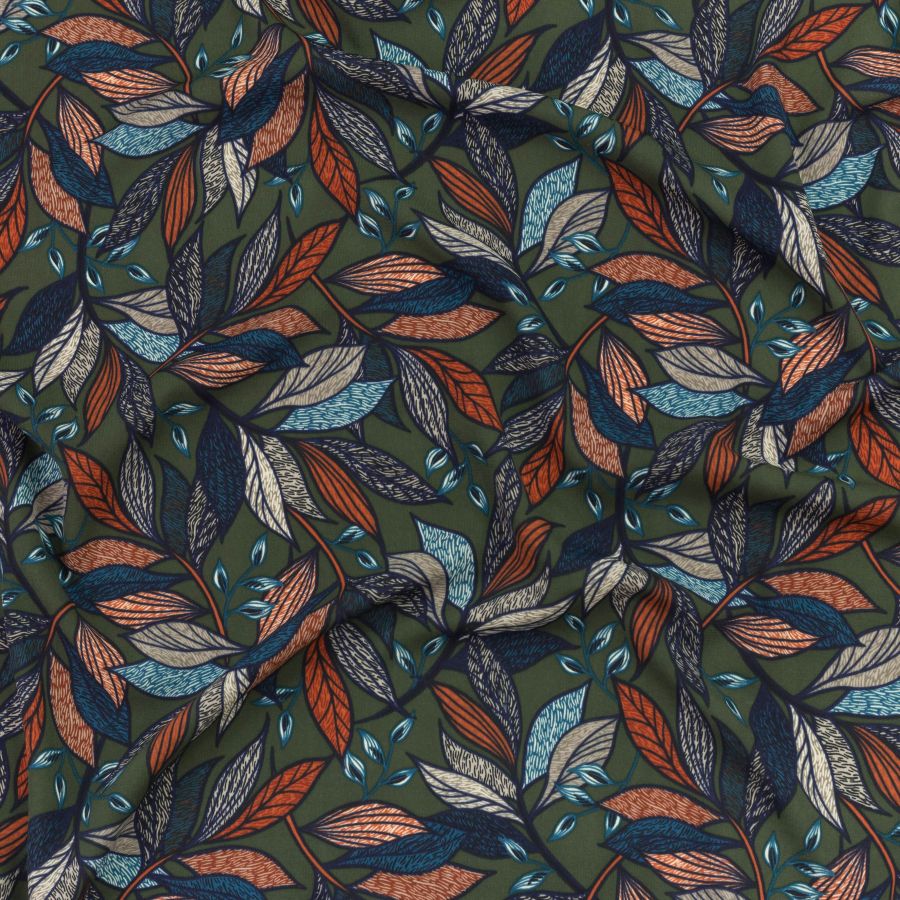 ΥΦΑΣΜΑ ΛΕΙΟ ΜΑΛΑΚΟ & ΕΛΑΦΡΥ ΕΜΠΡΙΜΕ ΦΥΛΛΑ ΒΟΤΑΝΙΚΟ ΣΧΕΔΙΟ