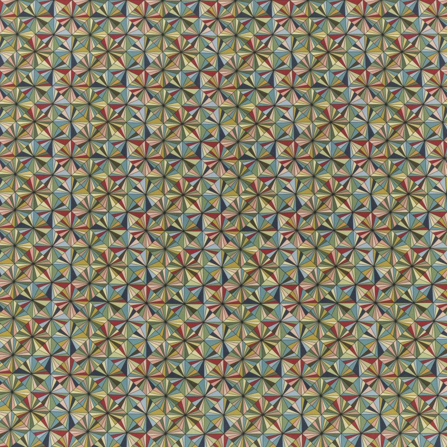 ΥΦΑΣΜΑ ΠΟΠΛΙΝΑ 100% ΒΑΜΒΑΚΙ DIGITAL PRINT - ΓΕΩΜΕΤΡΙΚΟ ΠΟΛΥΧΡΩΜΟ 