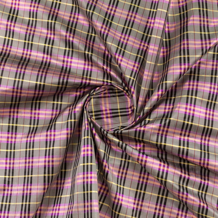 ΥΦΑΣΜΑ ΤΑΦΤΑΣ 100% ΜΕΤΑΞΩΤΟΣ, ΛΑΜΕ ΙΡΙΖΕ ΚΑΡΟ - Ρετάλι 3.30μ.