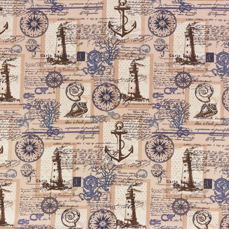 ΥΦΑΣΜΑ ΚΑΡΑΒΟΠΑΝΟ ΜΕΣΑΙΟΥ ΒΑΡΟΥΣ ΕΜΠΡΙΜΕ - ΝΑΥΤΙΚΟ ΚΟΛΑΖ ΜΠΕΖ/ΜΠΛΕ