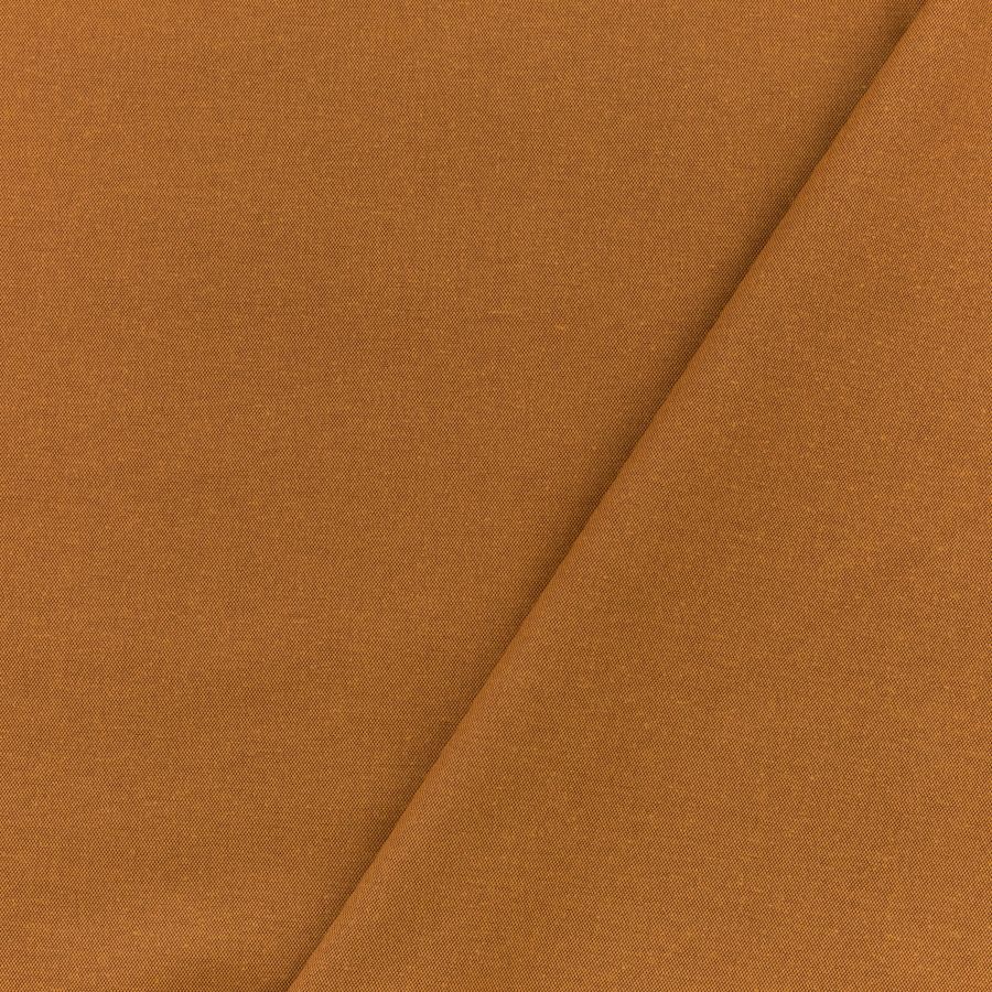 ΥΦΑΣΜΑ ΚΑΡΑΒΟΠΑΝΟ ''HALF PANAMA'' ΒΑΡΥ ΔΙΠΛΟΦΑΡΔΟ (380gr/m²) ΔΙΧΡΩΜΗ ΥΦΑΝΣΗ ΚΕΡΑΜΙΔΙ - ΚΙΤΡΙΝΟ