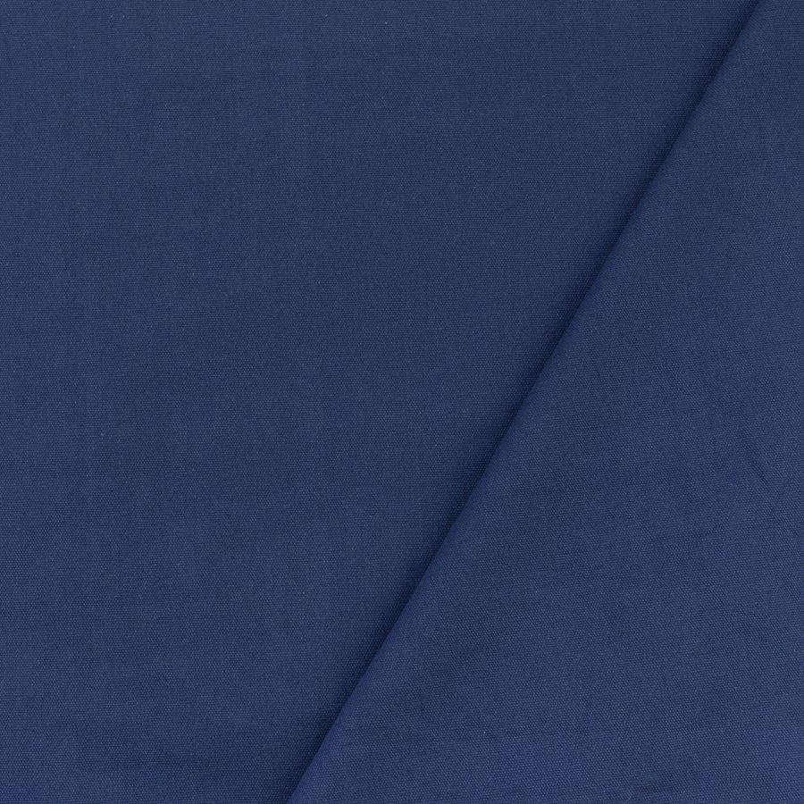 ΥΦΑΣΜΑ ΒΑΜΒΑΚΕΡΟ ΚΑΡΑΒΟΠΑΝΟ ''HALF PANAMA'' ΦΑΡΔΟΣ 3 ΜΕΤΡΑ (320gr/m²) ΜΠΛΕ ΣΚΟΥΡΟ - Ρετάλι 0.70μ.