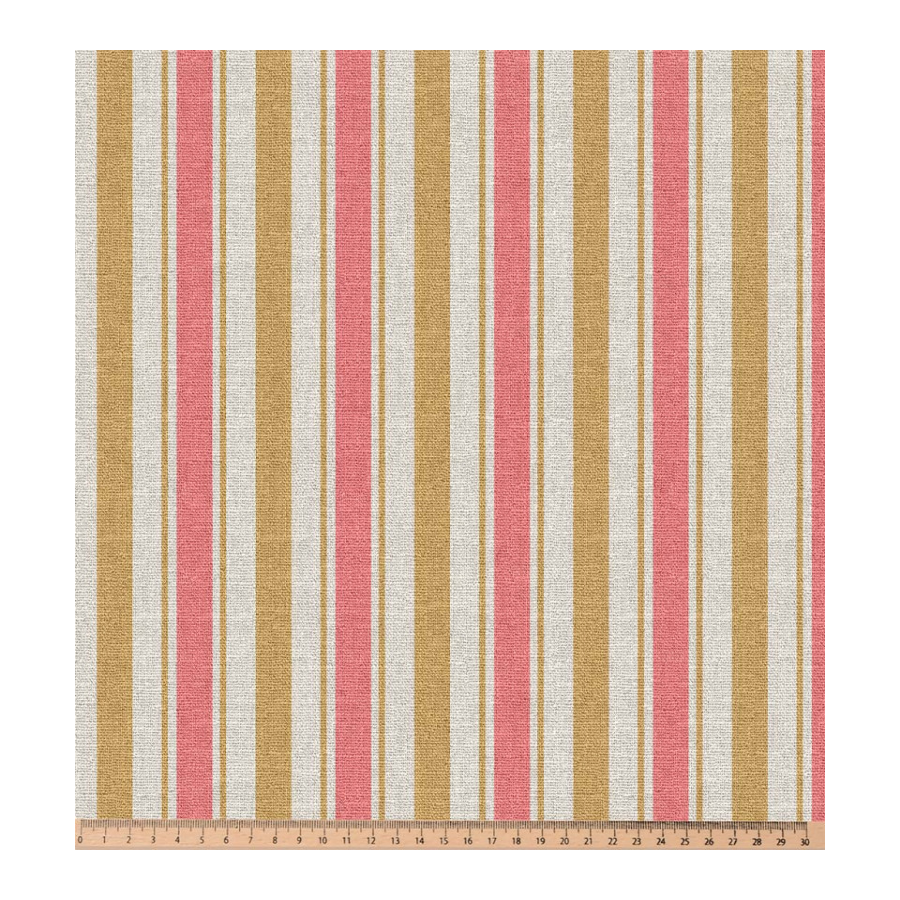 ΥΦΑΣΜΑ ΒΑΜΒΑΚΕΡΟ HALF PANAMA PREMIUM DIGITAL PRINT - ΠΑΣΤΕΛ ΡΙΓΕΣ