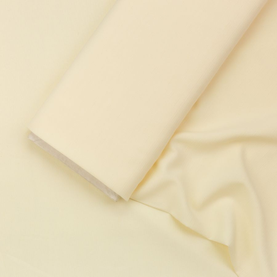 ΥΦΑΣΜΑ ΛΙΝΟ ΣΥΜΜΕΙΚΤΟ ΜΕ ΑΝΑΓΛΥΦΗ ΥΦΗ | ΚΟΜΨΟ & ΚΛΑΣΙΚΟ | ΕΚΡΟΥ - Ρετάλι 0.80μ.