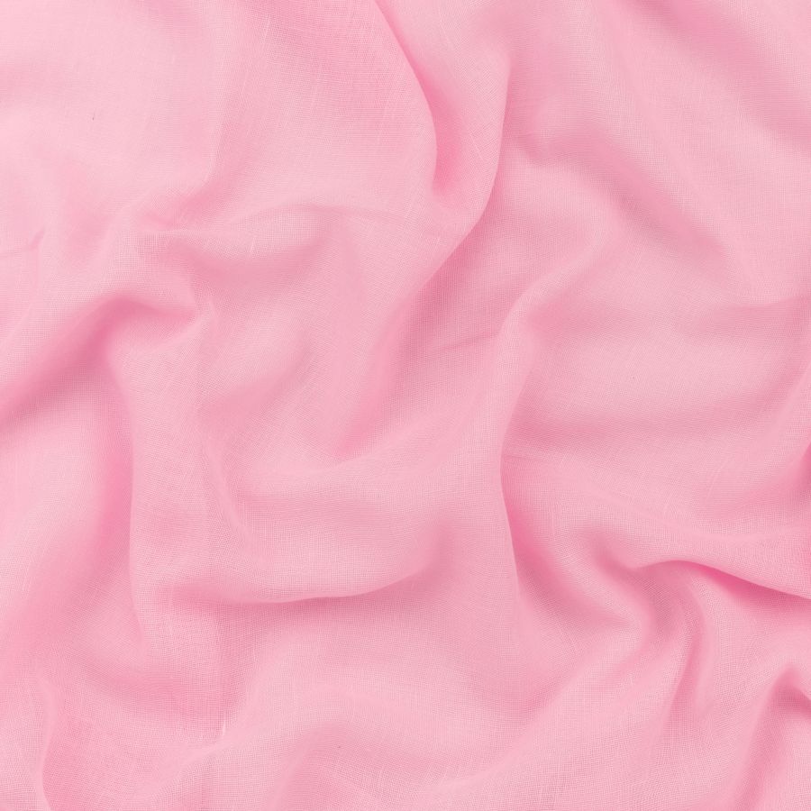 ΥΦΑΣΜΑ ΛΙΝΟ ΓΑΖΑ ΓΙΑ ΚΟΥΡΤΙΝΑ – ΦΑΡΔΟΣ 3 ΜΕΤΡΑ ΜΕ ΒΑΡΙΔΙ - ΡΟΖ ΚΟΥΦΕΤΙ