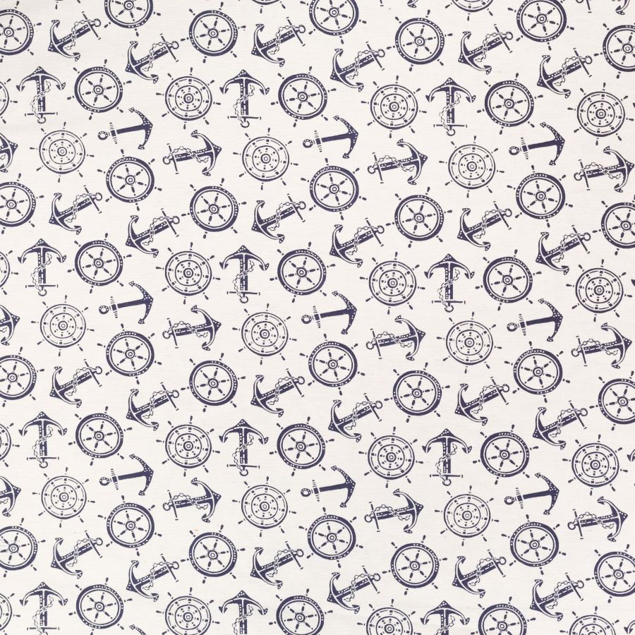 ΥΦΑΣΜA ΛΟΝΕΤΑ PRINTED (ΜΑΛΑΚΟ ΚΑΡΑΒΟΠΑΝΟ) ΝΑΥΤΙΚΟ ΚΛΑΣΙΚΟ