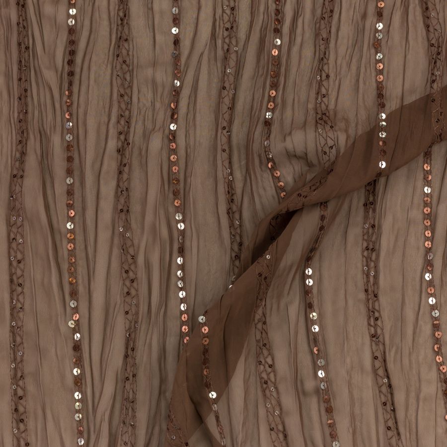 ΥΦΑΣΜΑ ΜΟΥΣΕΛΙΝΑ ΕΜΠΡΙΜΕ ΜΕ ΚΕΝΤΗΤΕΣ ΠΑΓΙΕΤΕΣ ΓΚΟΦΡΕ - ΚΑΦΕ