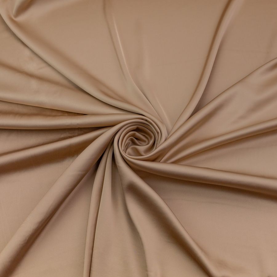 ΥΦΑΣΜΑ ΣΑΤΕΝ ''RASMIR SILK FLOW'' ΜΠΕΖ